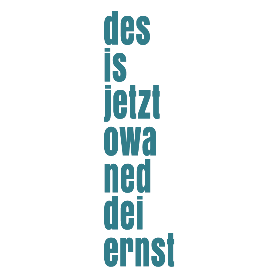 Österreichisch Des is jetzt owa ned woa Tasse