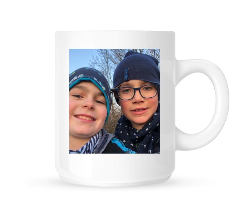 Gestalte Deine Tasse einfach und schnell.