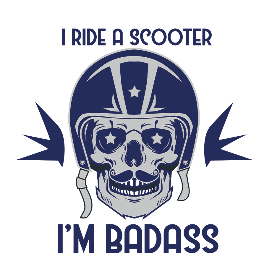 Scooter Fahrer. die ganz "wilden"