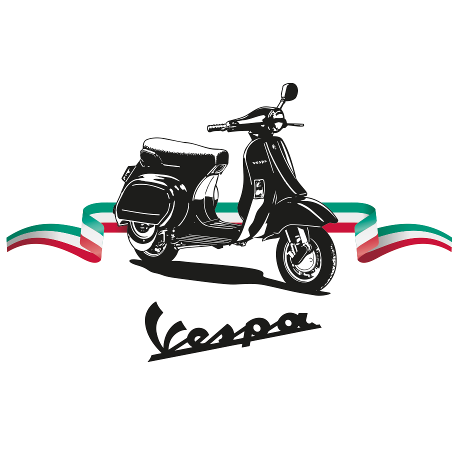 Vespa-Roller-Tasse