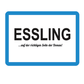 Ortssschild Tasse "Essling" Wien